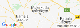 Maler Kotla map